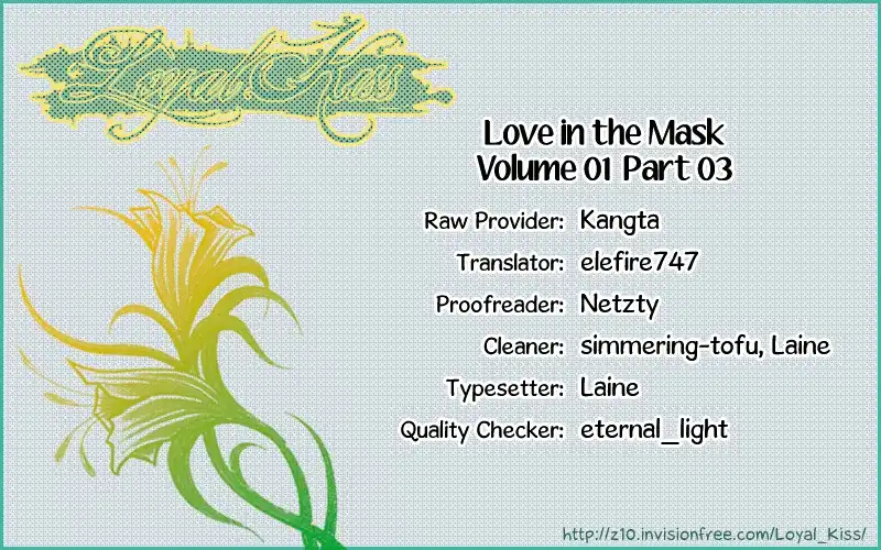 Love In The Mask Chapter 3 1